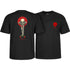 Powell Peralta - Tucking Skeleton T-shirt (Black)